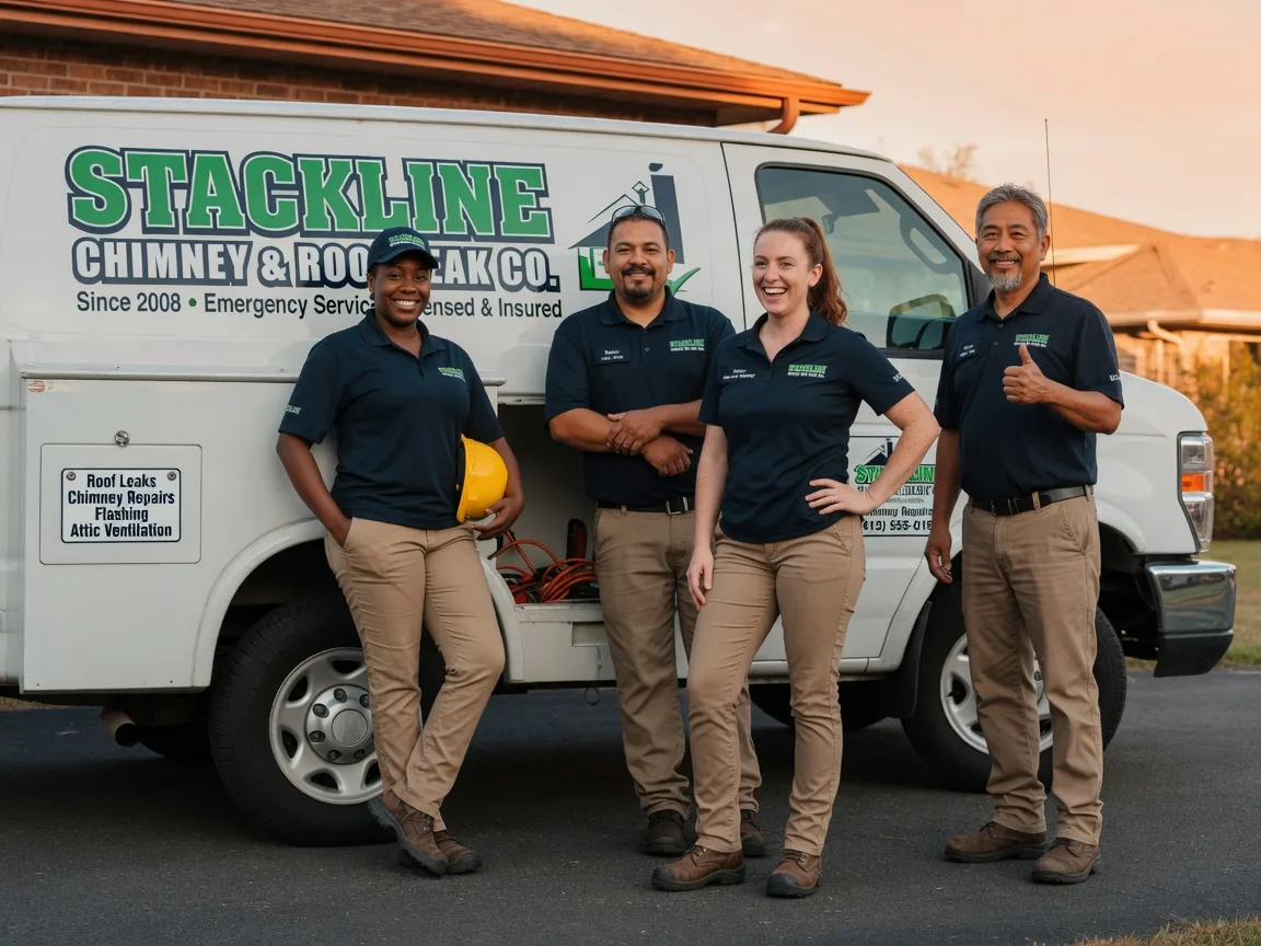 Chimney flashing repair company in Fontanelle, IA